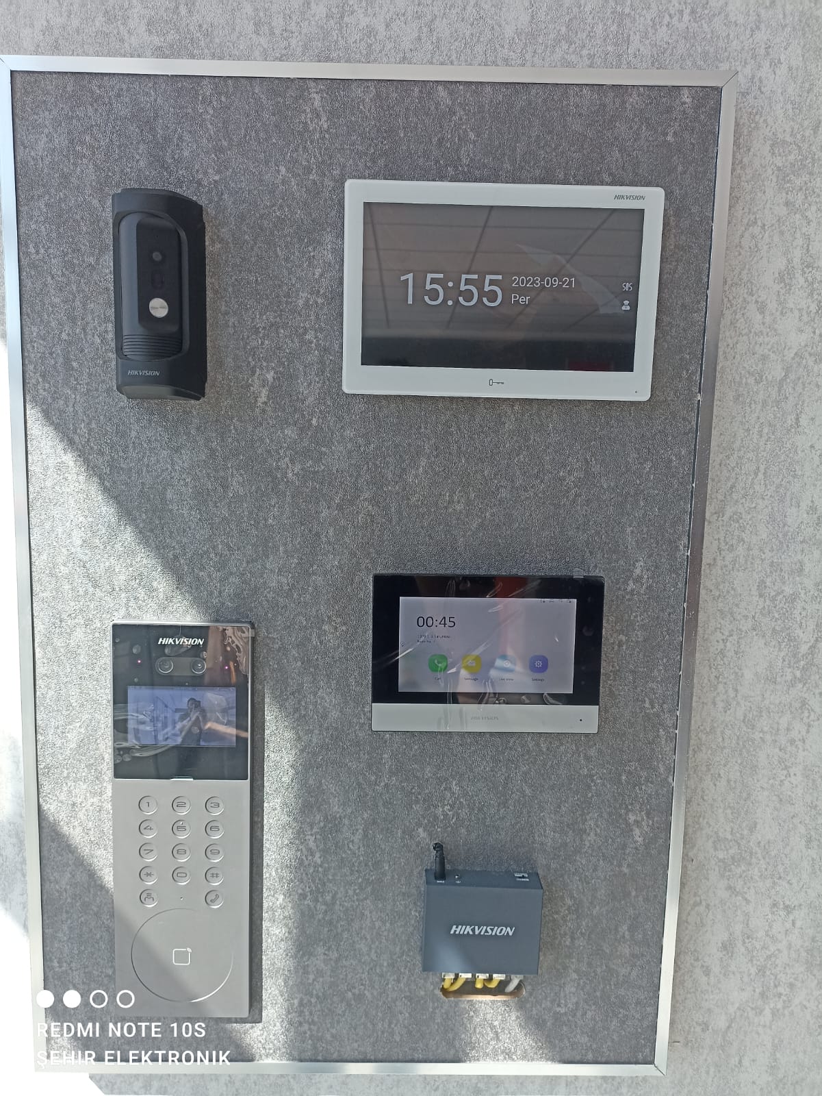 Hikvision diyafon intercom